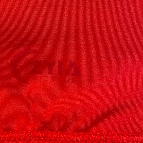 Red Zyia bomber bra - Picture 5 of 5